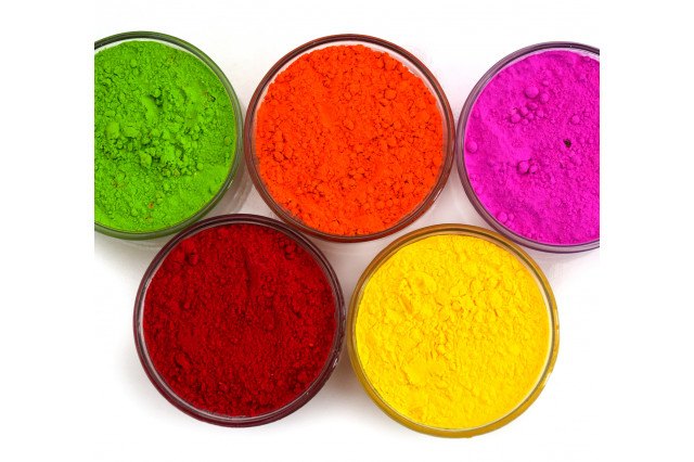 Syntetic colors food industry